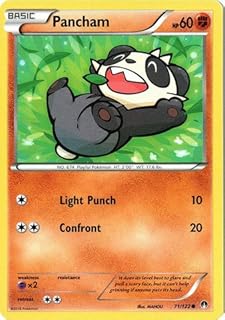 Pokémon - pancham (71/122) - point d'arrêt xy