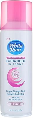 Laque pour cheveux tenue extra white rain 7 oz (paquet économique de 3)