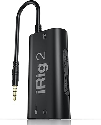 Interface de guitare ik multimedia irig 2 pour ios et mac trrs