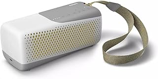 Haut-parleur bluetooth sans fil philips audio, tas4807w/00, haut-parleur ultra portable étanche ip67 pour