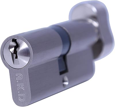 Serrure de porte à cylindre, clé avec poignée de porte sc-06 sn