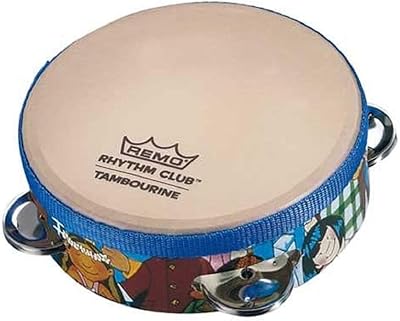 Remo rhythm club rh-2106-00 tambourin - rhythm kids, 6 pouces