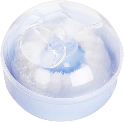 Éponge à poudre pour bébé star babies, bleue, 1 pièce
