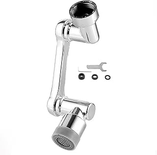 Robinet pivotant à 1080 degrés bras robotique rotatif grand angle robinet de filtre