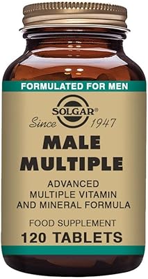 Supplément multivitaminé minéral et à base de plantes pour hommes solgar