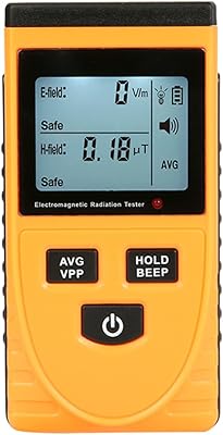 Détecteur de rayonnement électromagnétique lcd numérique skido gm3120, dosimètre et diagnostic de rayonnement
