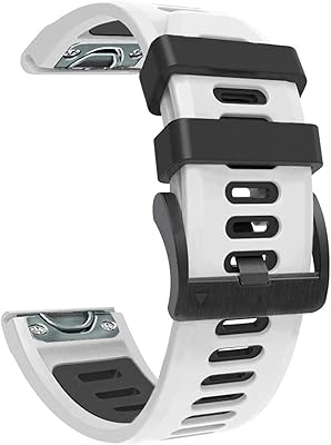 Bracelet de montre coepmg en silicone à ajustement rapide 26 mm pour garmin fenix ​​7x 6x pro/ 5x plus/3 hr/enduro/descent mk1 mk2 mk2i bracelet de montre intelligente. Diaytar Sénégal : Votre guichet unique pour tous vos achats