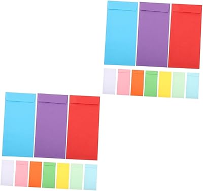 Siyu 240 pièces enveloppes auto-adhésives enveloppes en plastique colorées pour pièces de monnaie petites enveloppes d'argent petites enveloppes en papier pour cadeaux d'argent. Diaytar : Votre partenaire e-commerce au quotidien