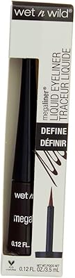 Eyeliner liquide mega wet & wild marron foncé (paquet de 2)