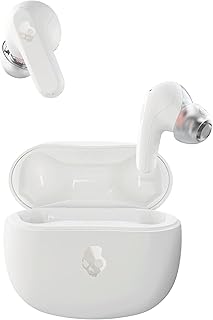 Écouteurs sans fil skullcandy avec intégration de l'application skull-iq et microphone ai, batterie