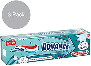 Dentifrice aqua fresh advance 9-12 pour enfants 75 ml 3 paquets
