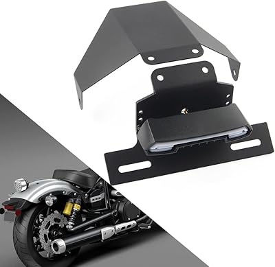 De support plaque d'immatriculation finmokal adapté pour yamaha bolt r-spec