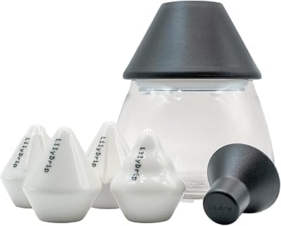 Kit de support de filtre anti-goutte manuel pour cafetière lilydrip-1 pour v60 origami