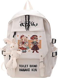 Samarr anime hanako-kun joli sac à dos d'école avec pendentif de poupée, yashiro
