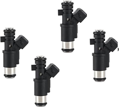 4 pièces d'injecteur de carburant 0280156357 pièces de rechange automobiles, pour peugeot 206/306/307/1007