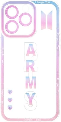 K-pop bangtan boys coque de protection compatible avec iphone 12 pro, transparente