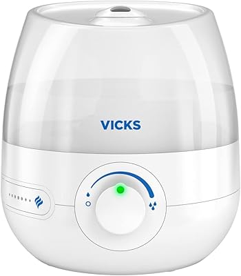 Mini humidificateur sans filtre vix cool mist, petite pièce - contrôle de brume