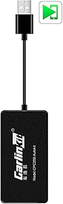 Unité principale carplay sans fil autokit système android auto dongle usb compatible