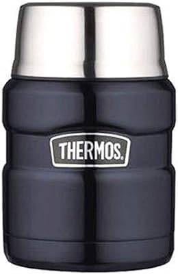 Récipient alimentaire thermos stainless king de 16 oz, bleu nuit, taille unique
