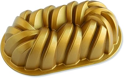 Moule à pain tressé nordic ware mini moule en fonte d'aluminium gâteau