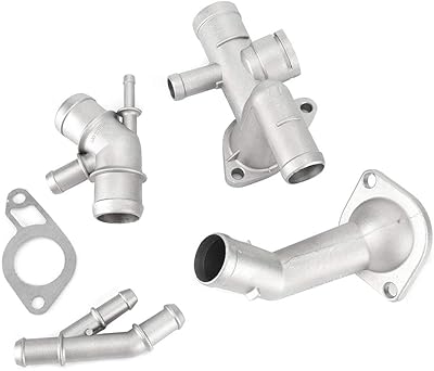 Kimiss kit de bride de liquide de refroidissement en aluminium, 4 pièces/ensemble, kit
