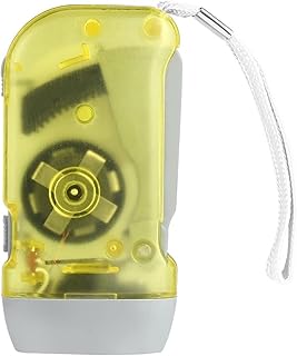 Mini lampe de poche poche à dynamo portable manivelle