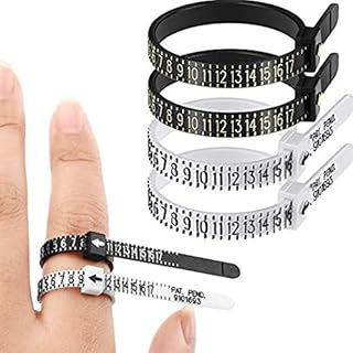 Ensemble de mesure d'anneau, outil de mesure d'anneau, ceinture de mesure de doigt