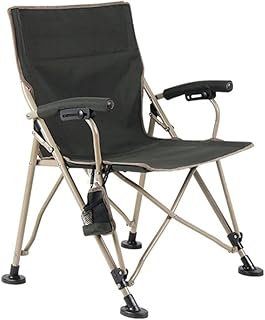 Chaise de camping pliante d'extérieur robuste hombro grande chaise rembourrée