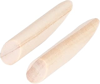 50pcs 9,5 mm bouchons de trou en bois massif cales de trou