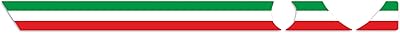 4r quattrorail.it bandes adhésives pour tableau de bord fiat 500 abarth, drapeau italien