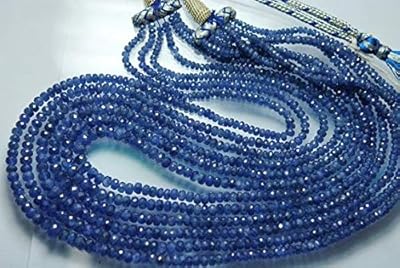 Collier 5 x 14 pouces, super prix de gros, rondelles à facettes