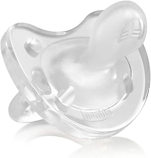 Sucette physio en silicone souple chicco pour 6 à 12 mois