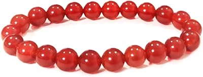 Bracelet grenat rouge cristal, bracelet de thérapie, bracelet en pierre de bijoux