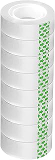 Rouleau de ruban adhésif transparent 3⁄4" x 25 mètres pour le bureau, la maison,