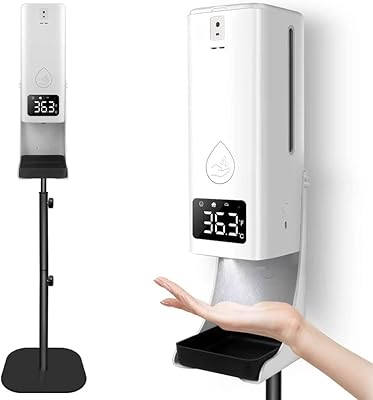 Distributeur automatique de désinfectant pour les mains avec support, station de support