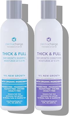 Ensemble shampoing et après-shampoing bio pour la croissance des cheveux - pour une croissance