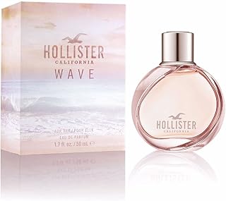 Eau de parfum hollister wave pour femme, 50 ml