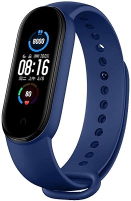 Bracelet de montre en silicone margoun xiaomi mi band 5, bracelet de remplacement