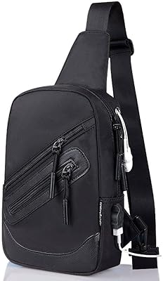 Dfv mobile - sac à dos à bandoulière en nylon compatible