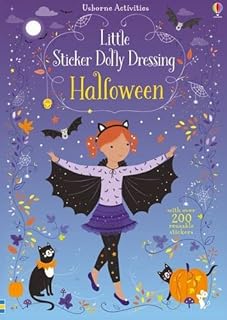 Petit autocollant dolly dressing halloween