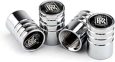 4 bouchons de valve de pneu en alliage d'aluminium pour éviter les fuites d'air pour rolls-royce phantom dawn ghost. Votre marketplace de proximité digitale : Diaytar