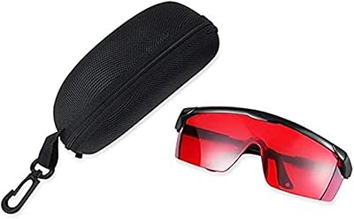 Lunettes de sécurité de protection des yeux au laser uv rouge vikilani