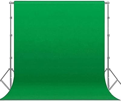 Fond de photographie en tissu non tissé vert 1,5 x 3 mètres 5
