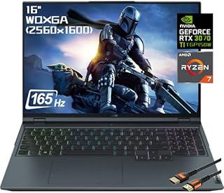 Ordinateur portable de jeu lenovo legion 5 pro 16 pouces wqxga