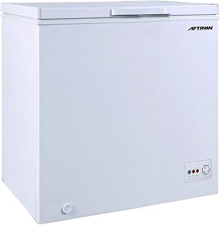 Congélateur horizontal aftron aff155h, capacité 150 litres, blanc