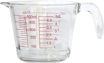 Tasses à mesurer en verre transparent aiwanto 2 pièces avec poignée parfaite pour mesurer les ingrédients (500 ml). Trouvez tout ce dont vous avez besoin sur Diaytar Sénégal