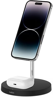 Chargeur sans fil belkin 2-en-1 avec magsafe