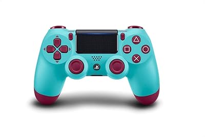 Manette sans fil sony dualshock 4 pour playstation 4, bleu framboise