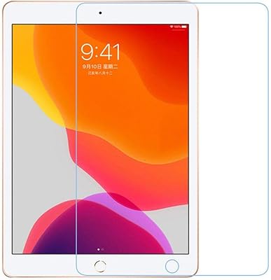 Protecteur d'écran pour ipad 7ème génération 2019 10,2 pouces en verre trempé