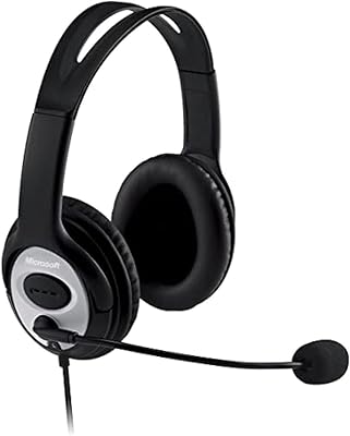 Casque microsoft live chat lx 3000, noir, jug-00014, s, m, l